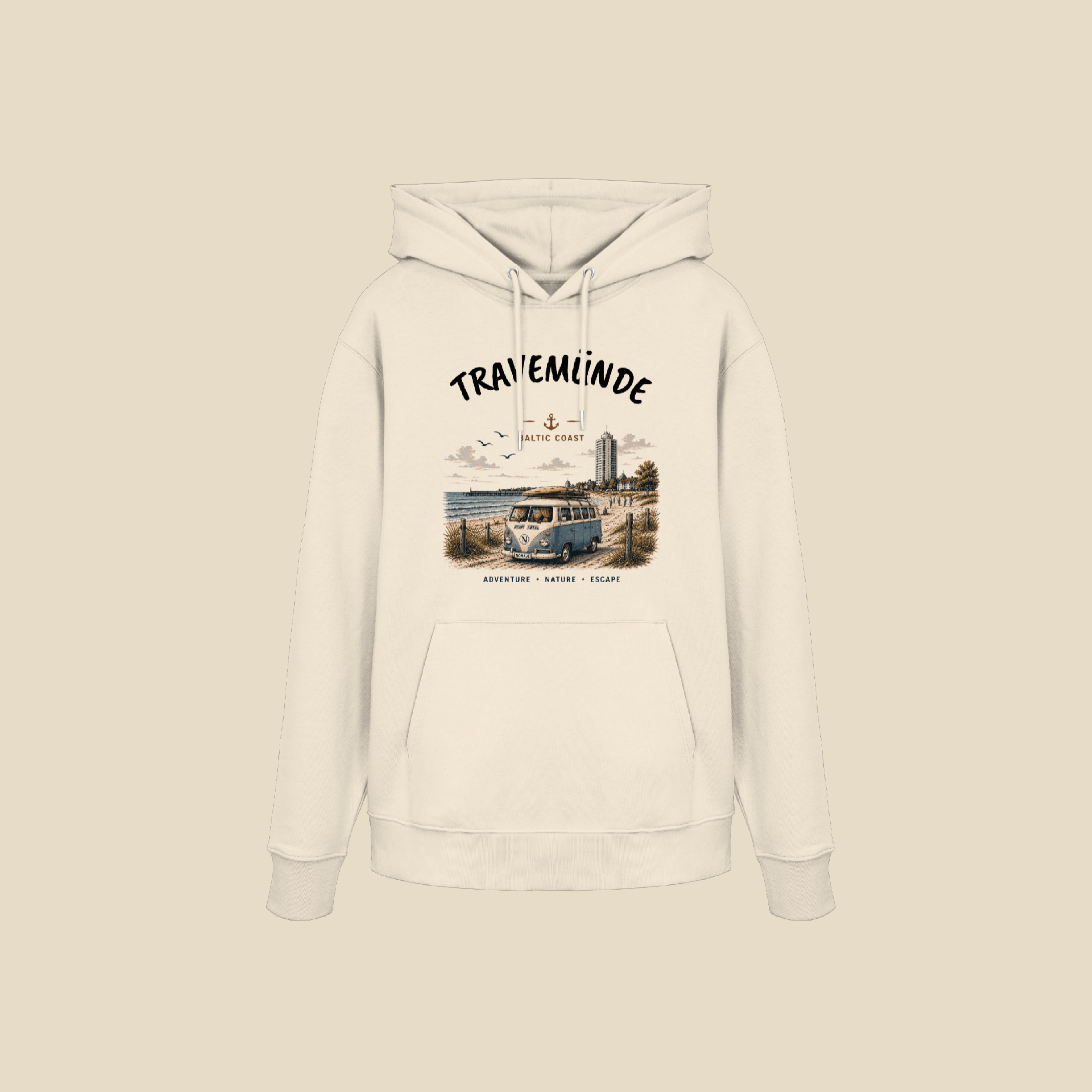 Travemünde Beach Life Hoodie – Baltic Coast Edition
