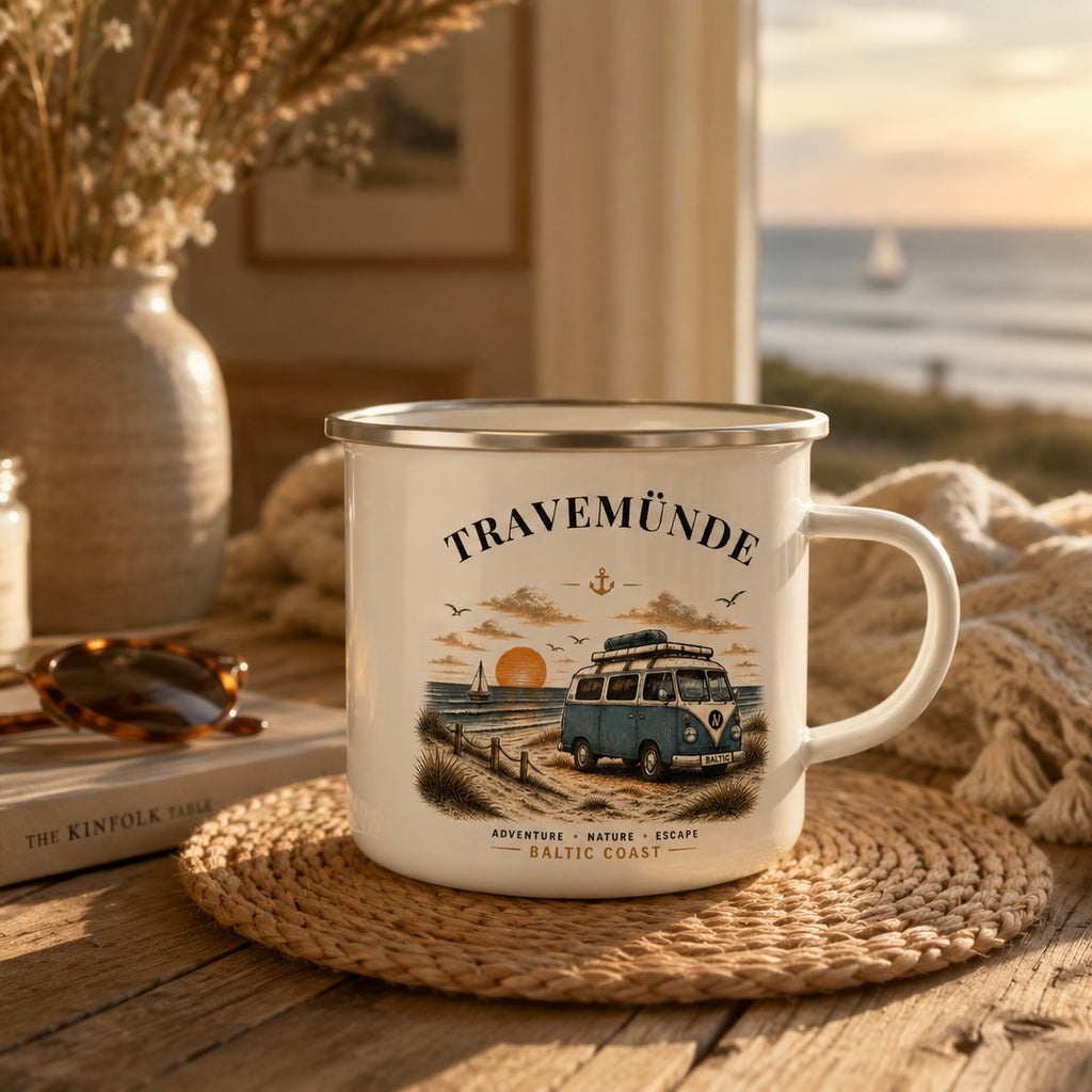 Travemünde Baltic Coast – Emaille Tasse