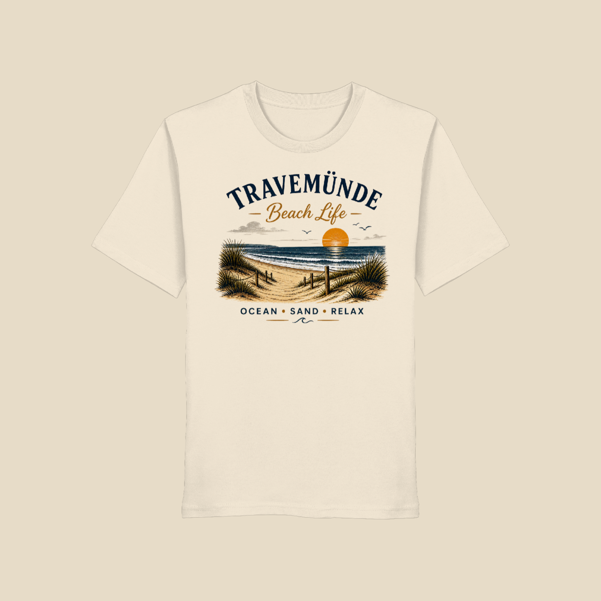 Travemünde Beach Life – Organic Shirt