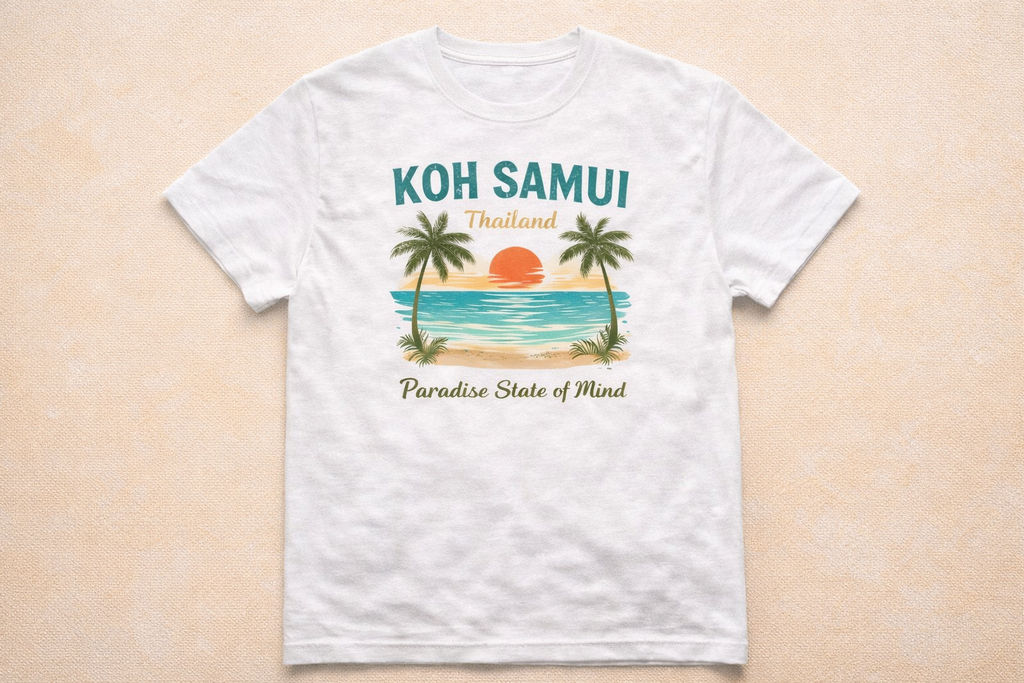 Koh Samui Shirt – Thailand Vibes T-Shirt | Beach & Travel Style
