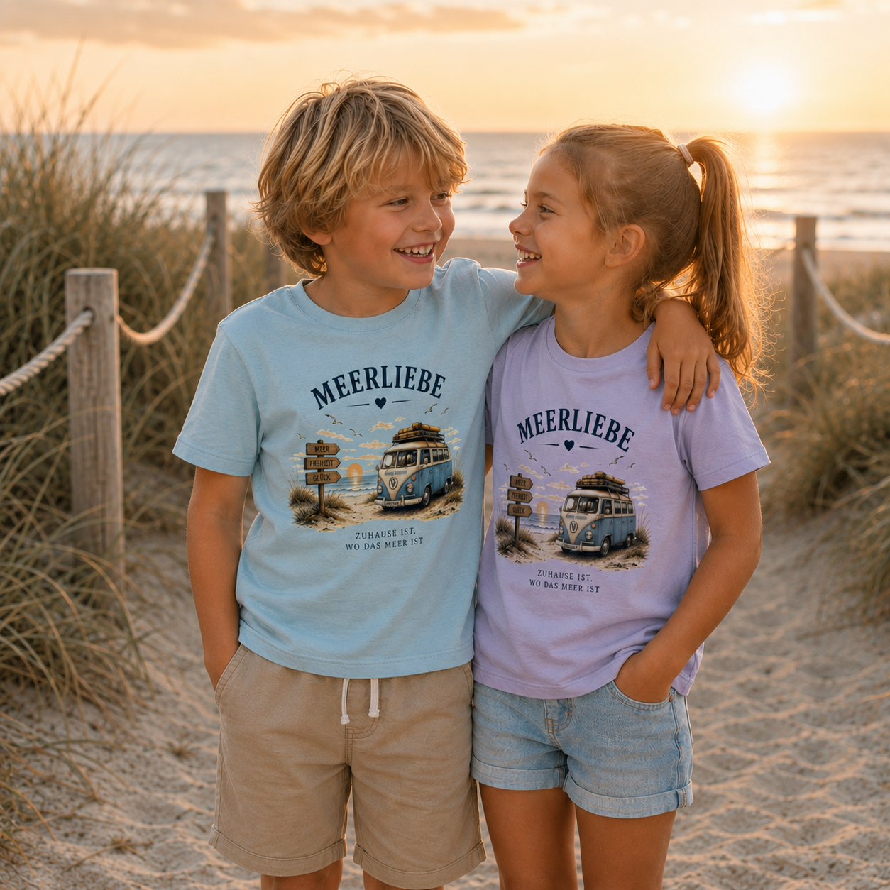 Meerliebe Vanlife – Kids Organic Shirt