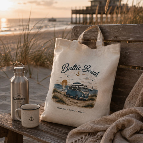 Baltic Beach Tote-Bag – Maritime Ostsee Stofftasche