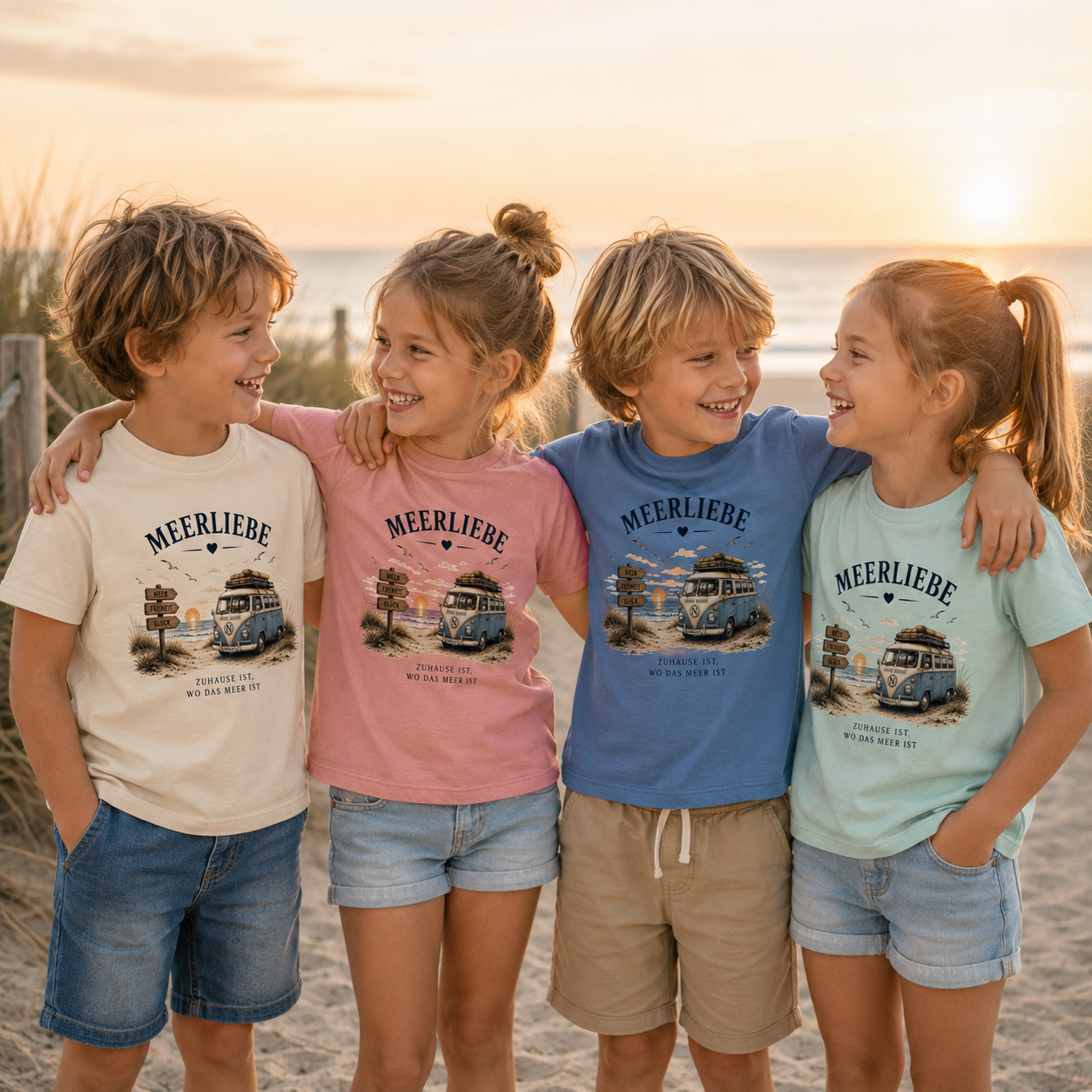 Meerliebe Vanlife – Kids Organic Shirt