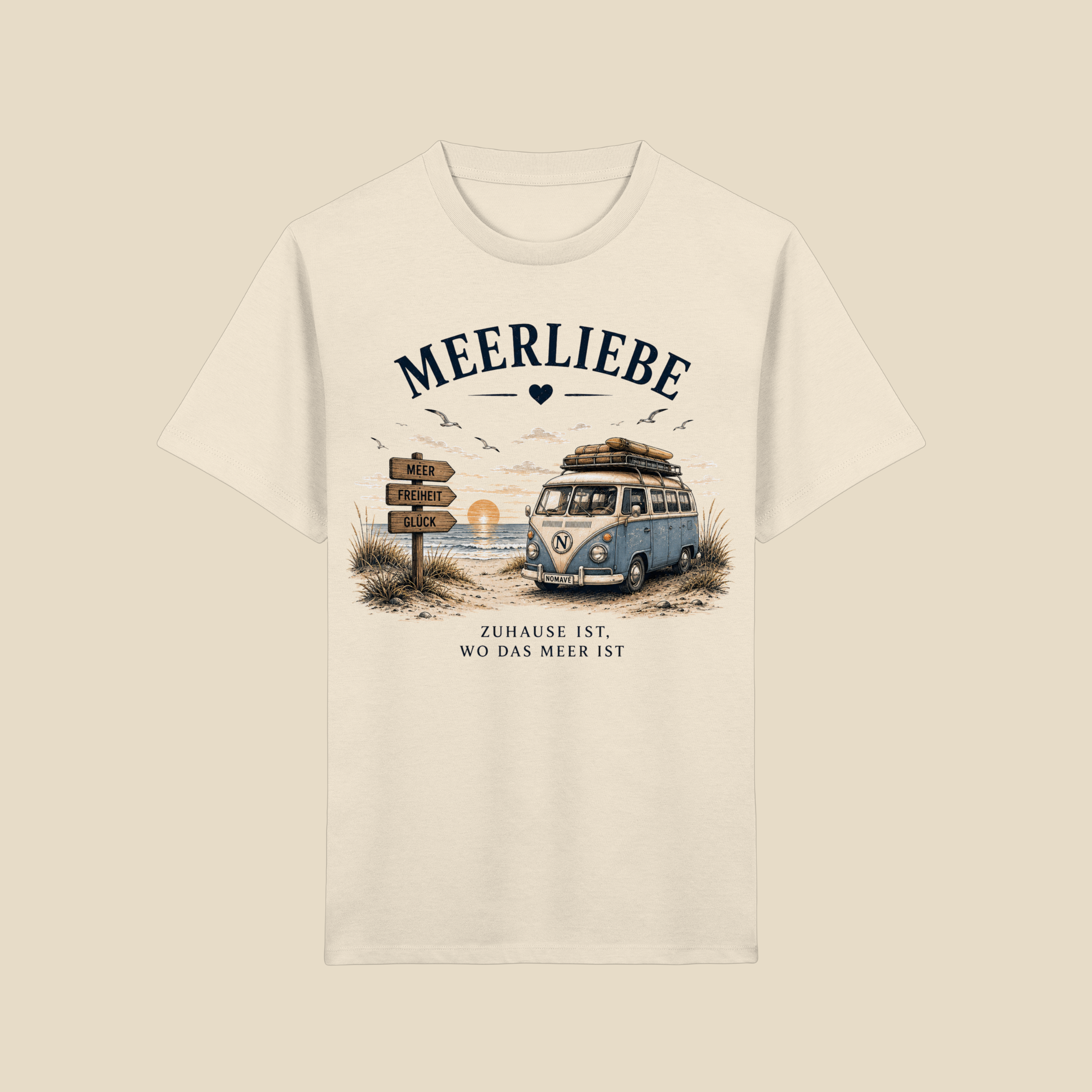 Meerliebe Vanlife – Kids Organic Shirt