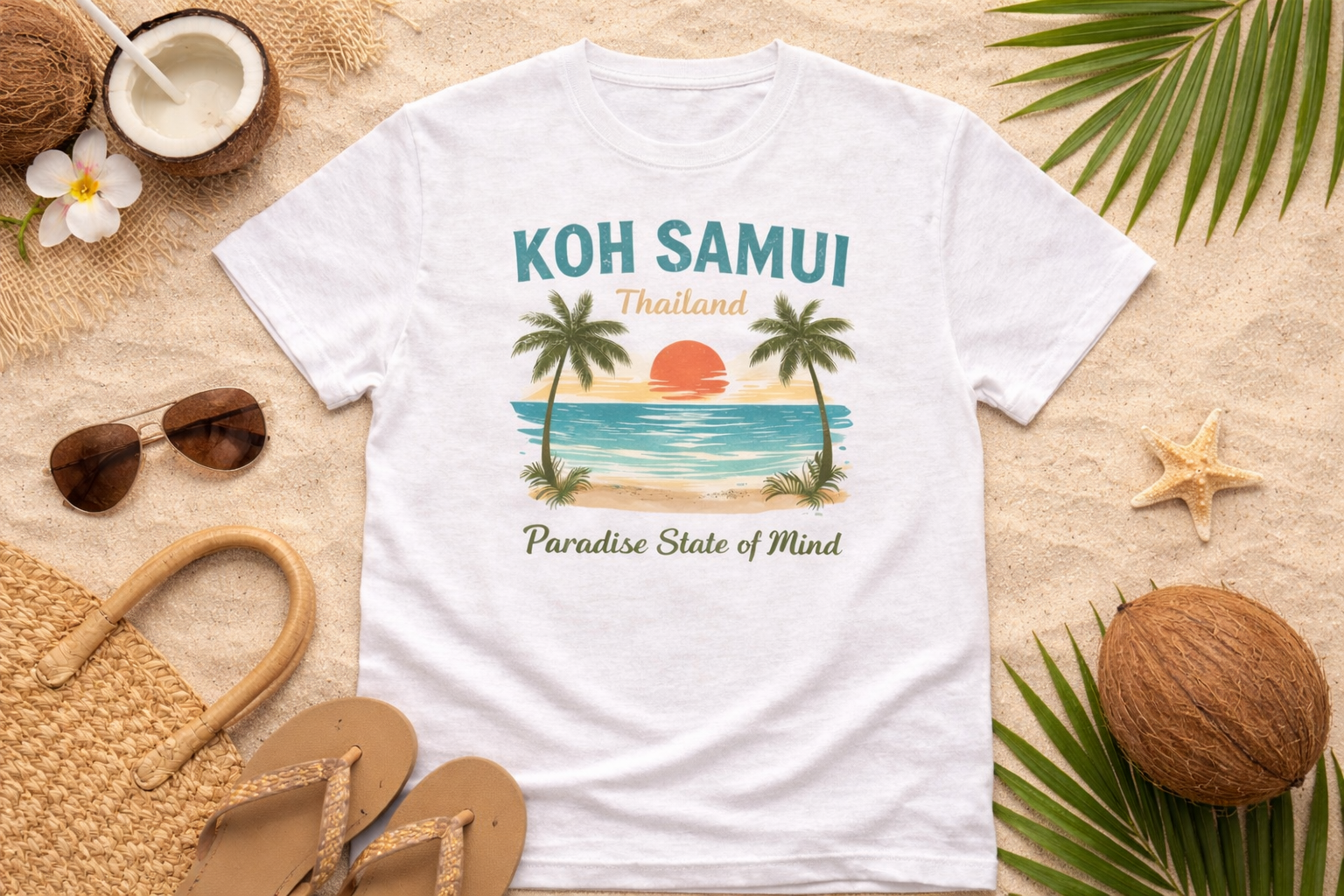 Koh Samui Shirt – Thailand Vibes T-Shirt | Beach & Travel Style