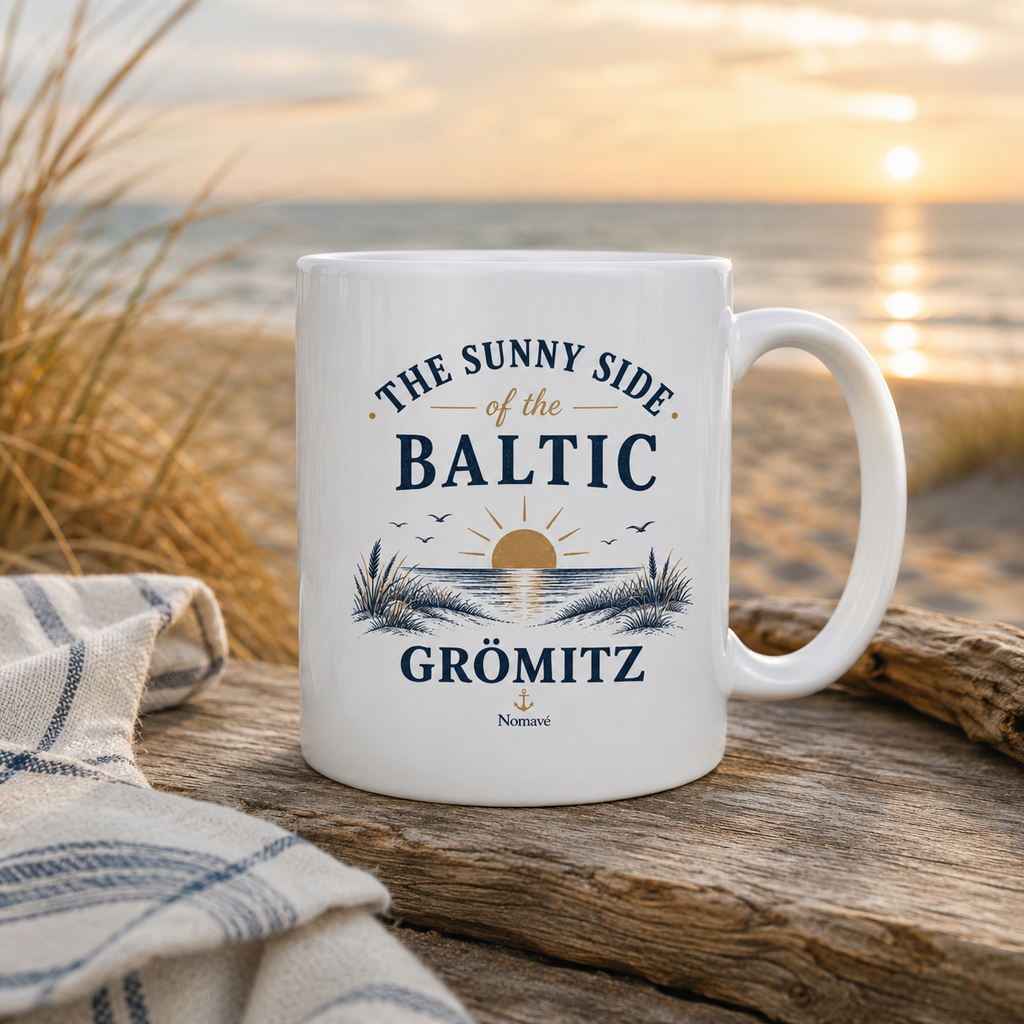 Grömitz - The Sunny Side - Sonnenseite Ostsee Tasse