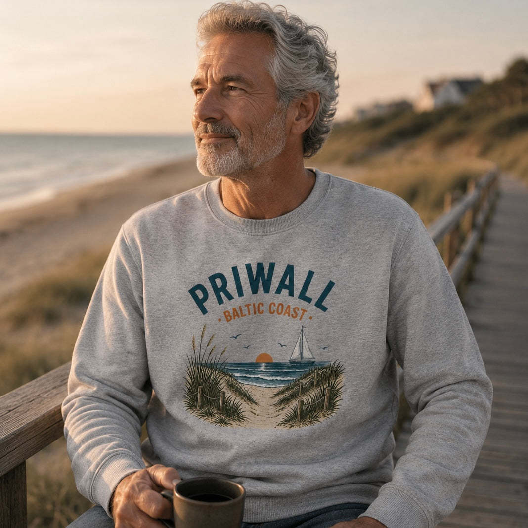 Priwall Vibes Sweatshirt – Baltic Coast Edition
