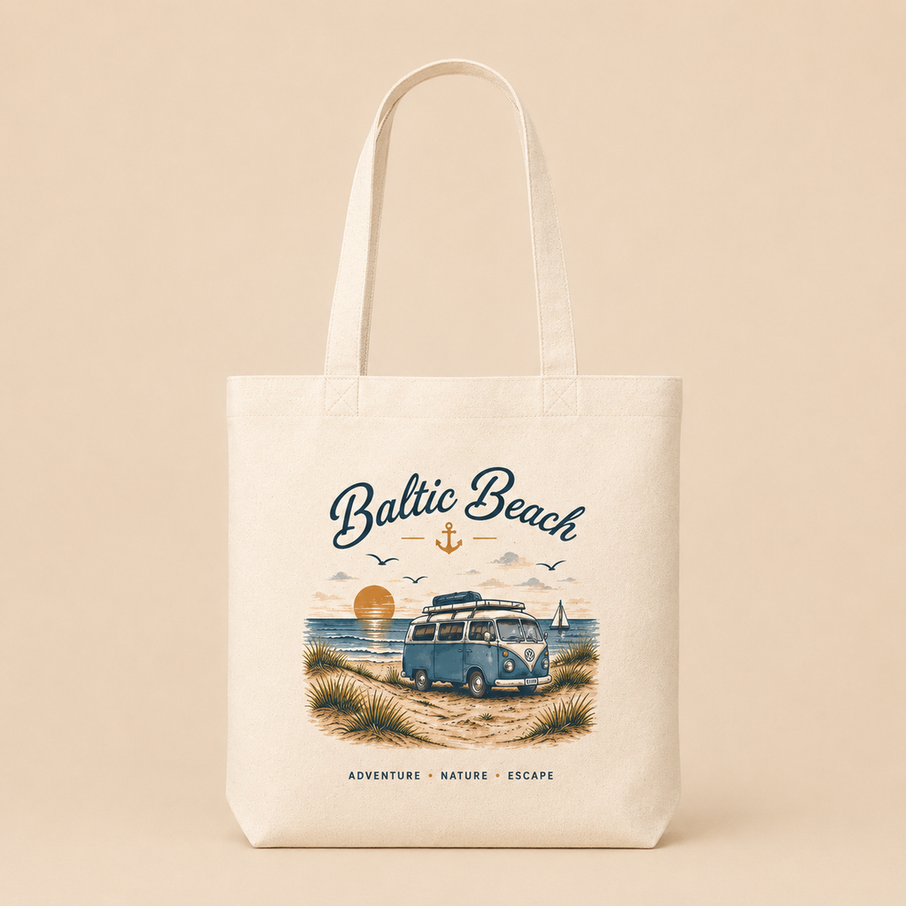 Baltic Beach Tote-Bag – Maritime Ostsee Stofftasche