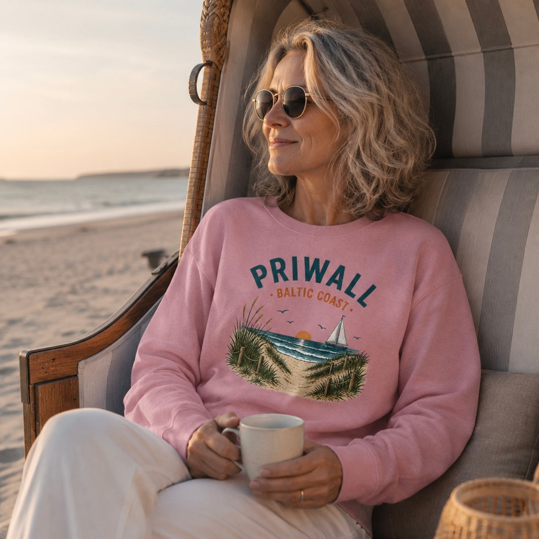 Priwall Vibes Sweatshirt – Baltic Coast Edition
