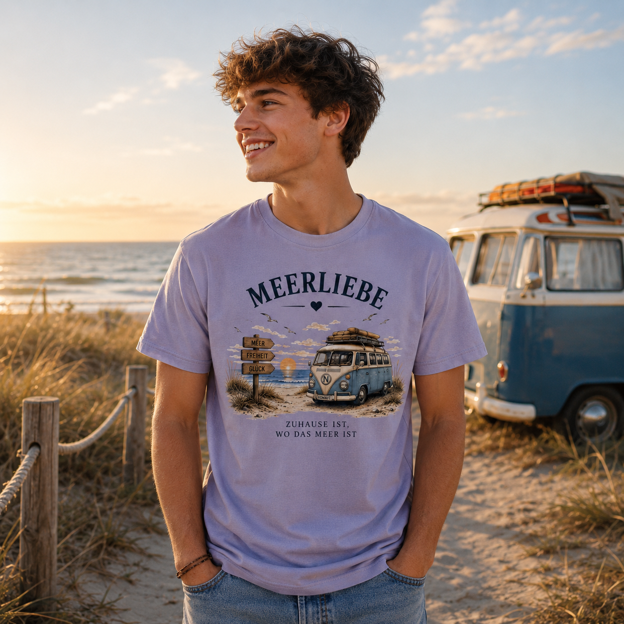 Meerliebe Vanlife – Organic Shirt