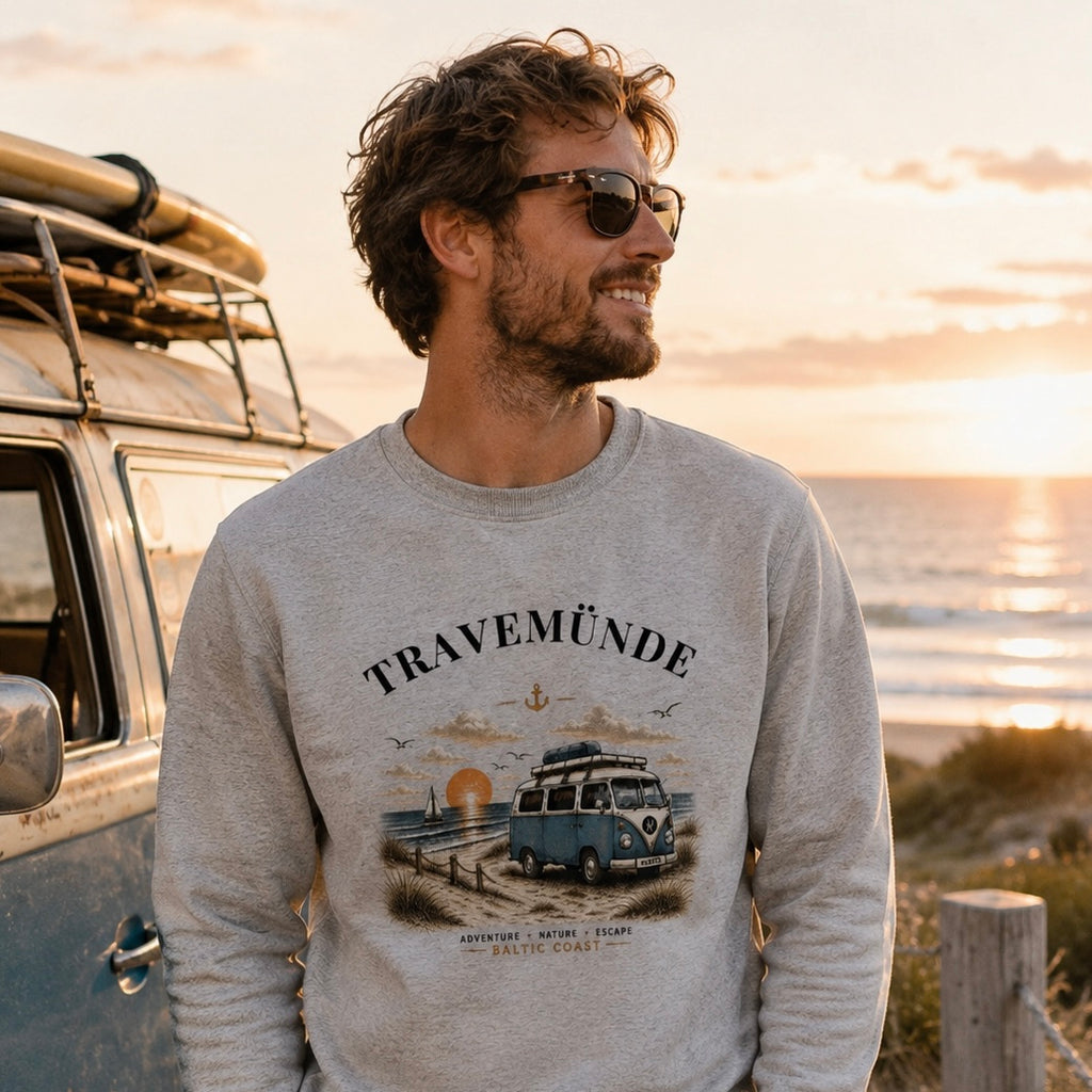 Travemünde Baltic Coast – Organic Basic Unisex Sweatshirt