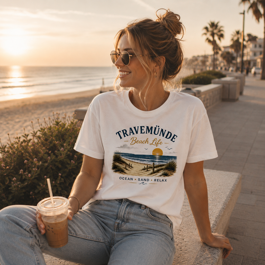 Travemünde Beach Life – Organic Shirt