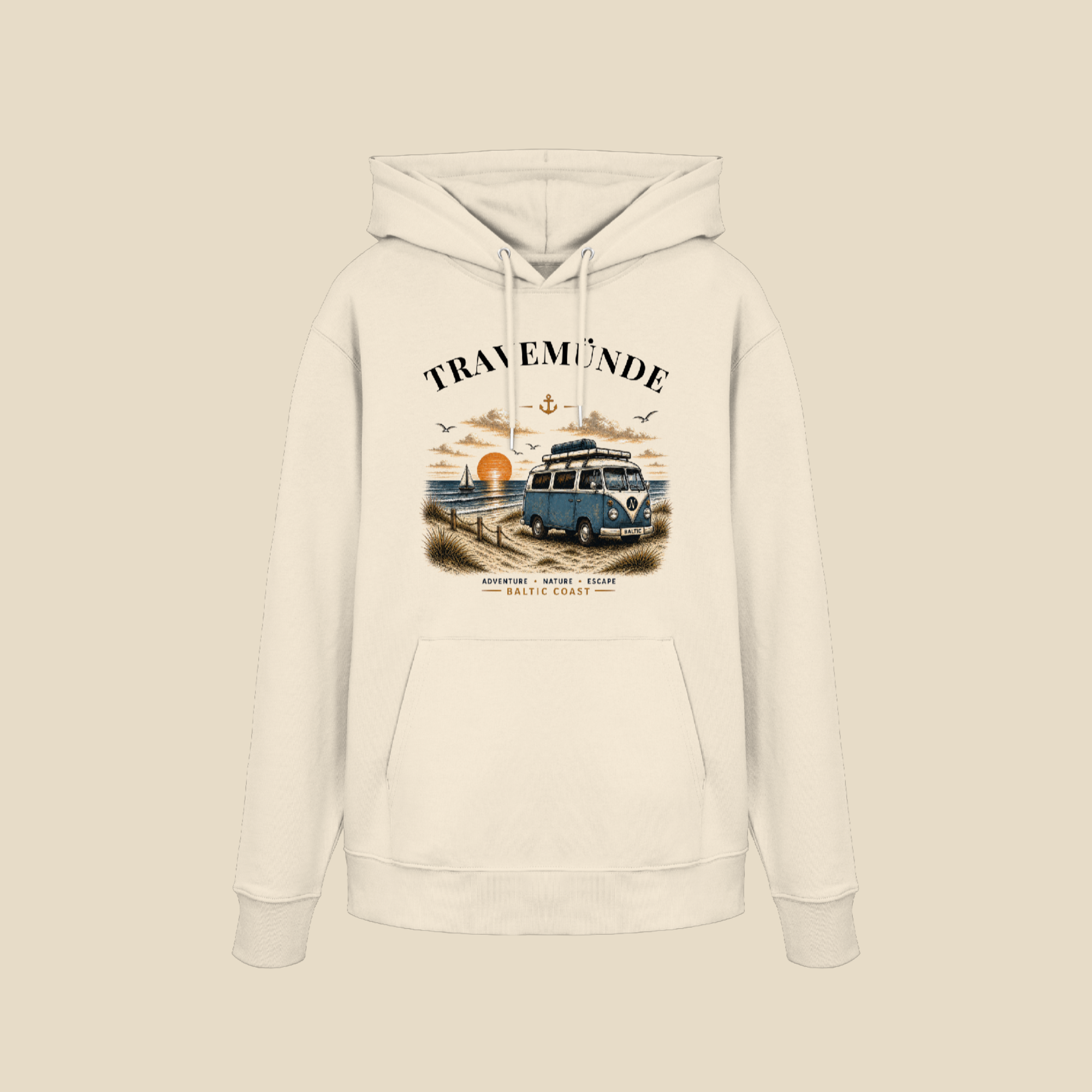 Travemünde Baltic Coast – Organic Hoodie