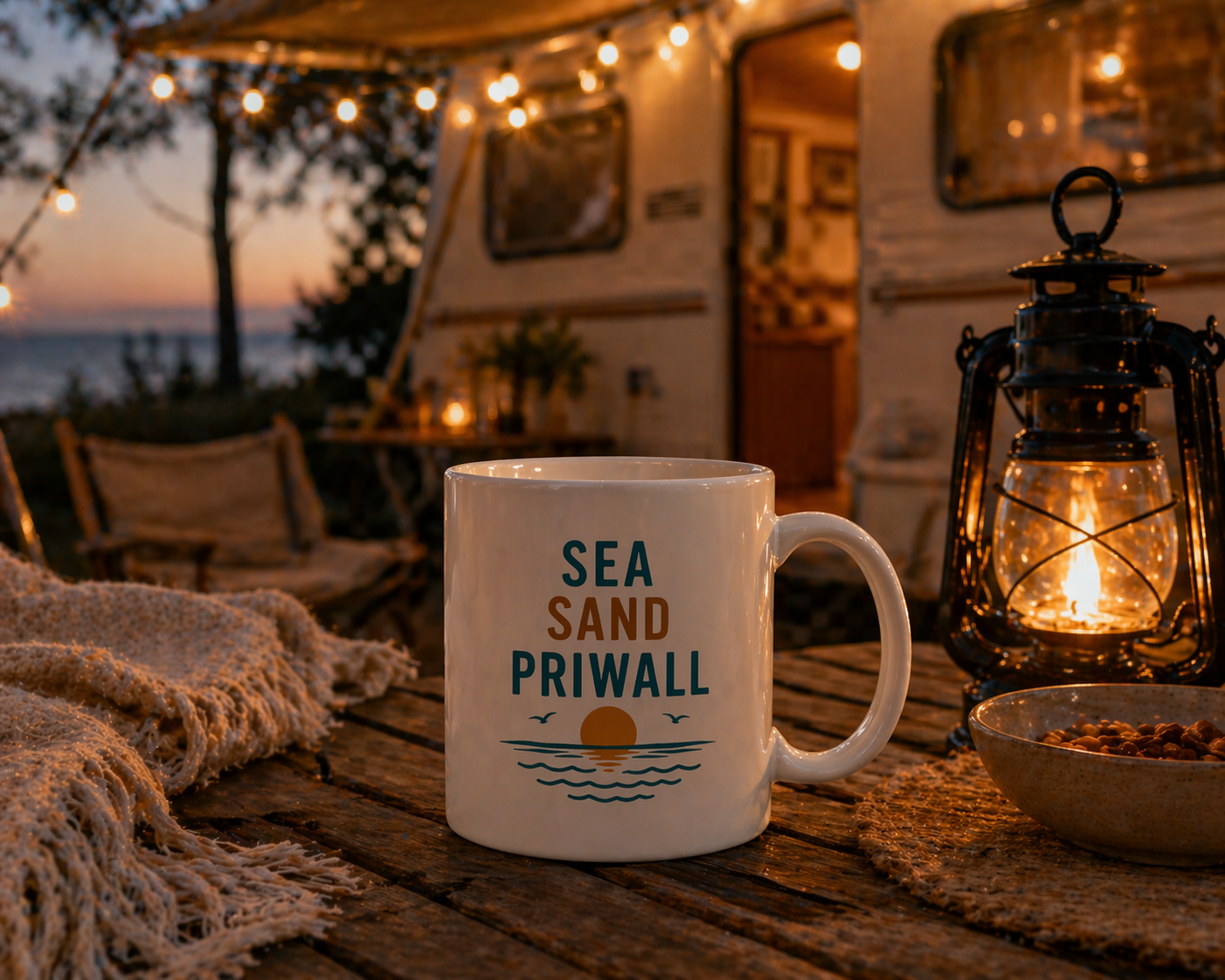 ☕ Priwall Vibes Tasse – Sea Sand Baltic Coast – Ostsee Becher Geschenk