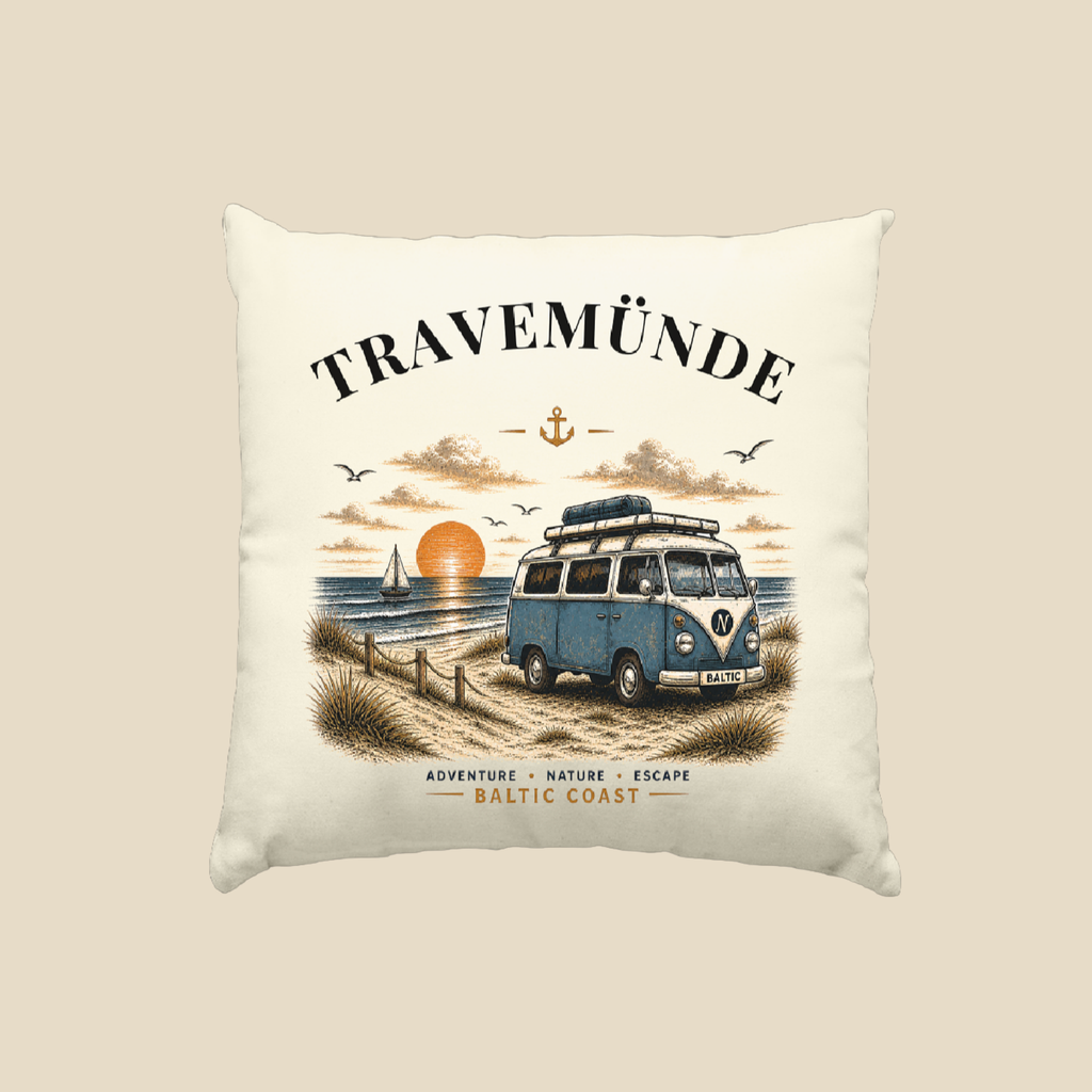 Travemünde Baltic Coast – Kissen 40x40 cm