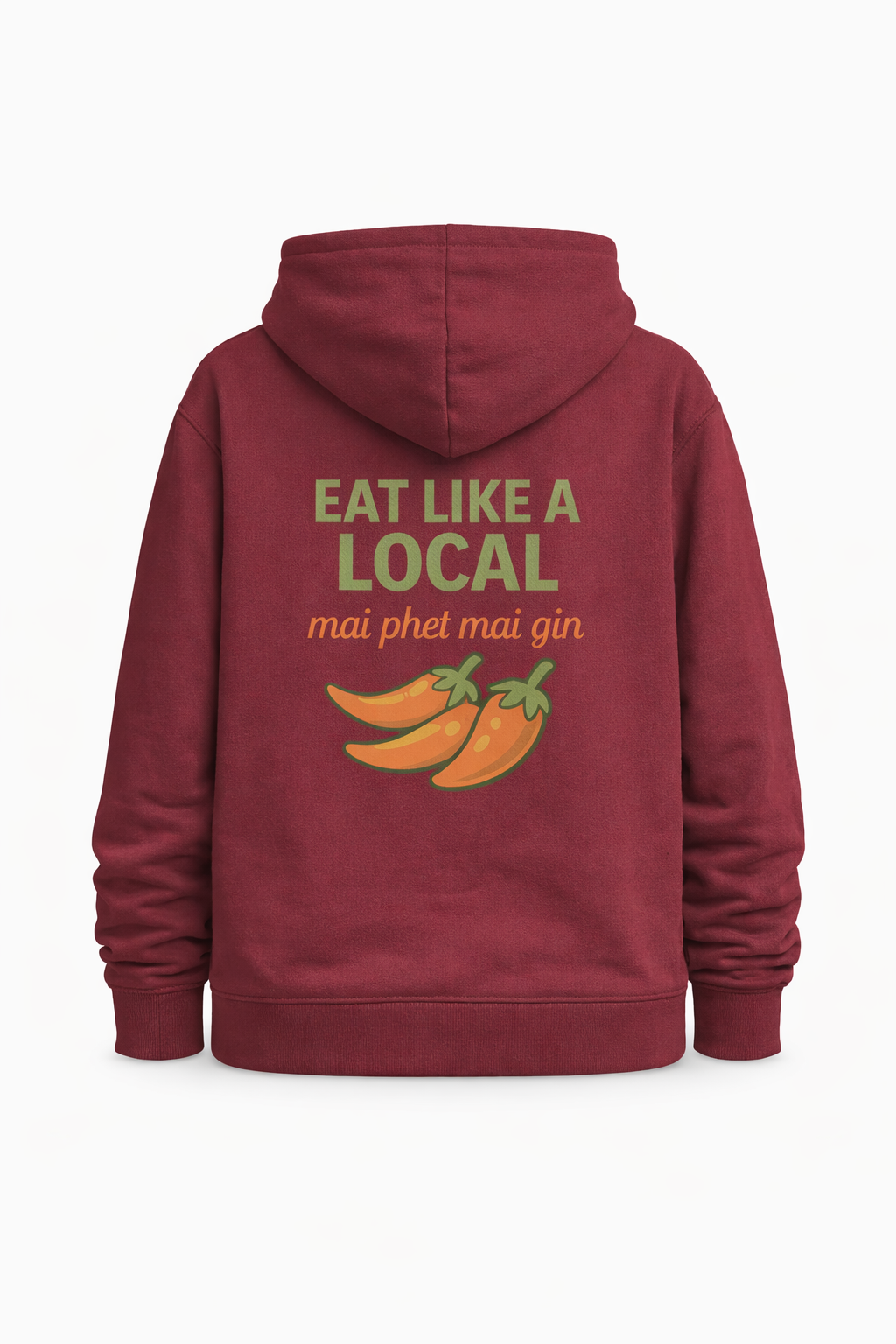 🔥 Eat Like a Local Hoodie – Streetfood Vibes aus Thailand