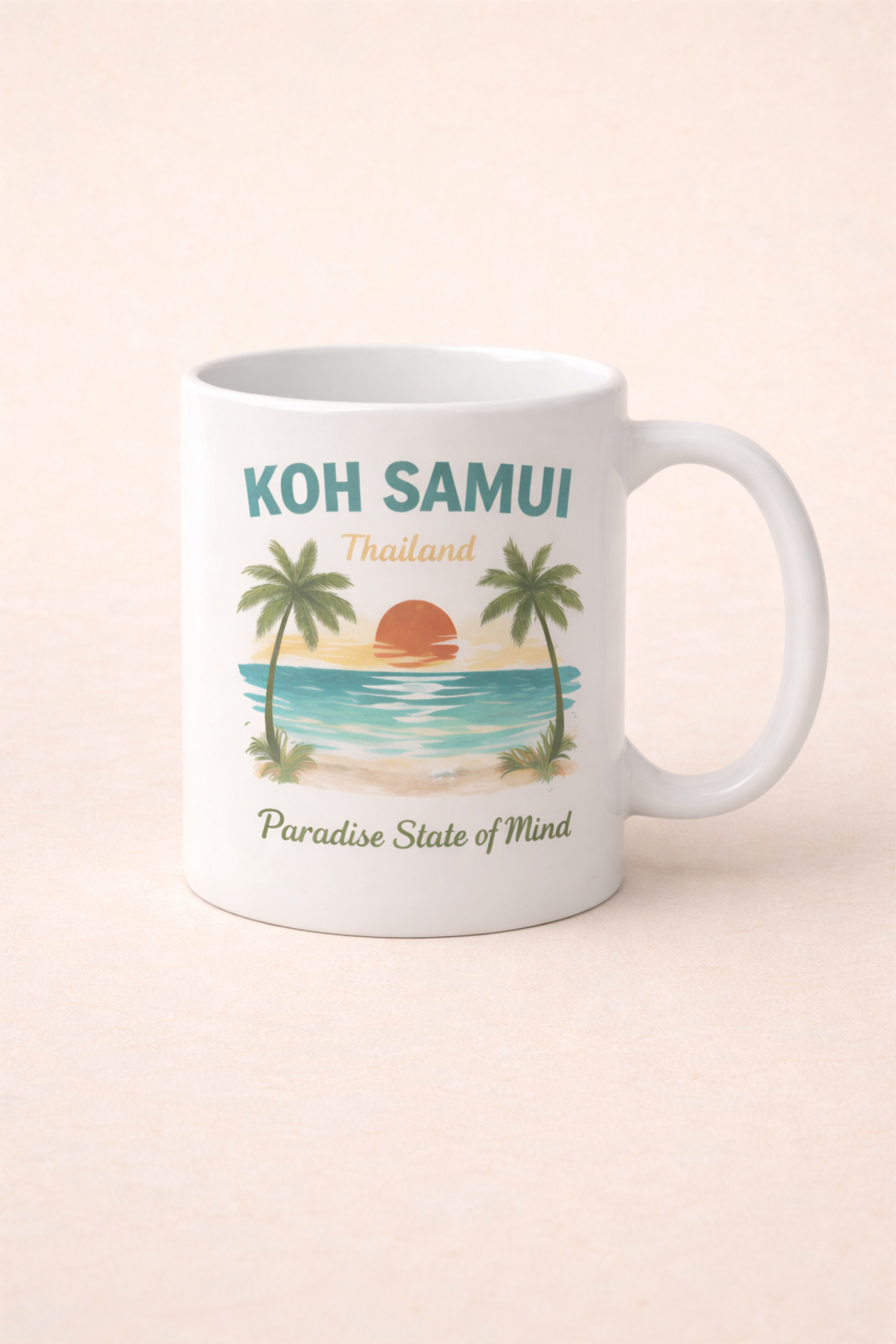 Koh Samui Tasse – Thailand Vibes Becher | Beach & Travel Geschenk