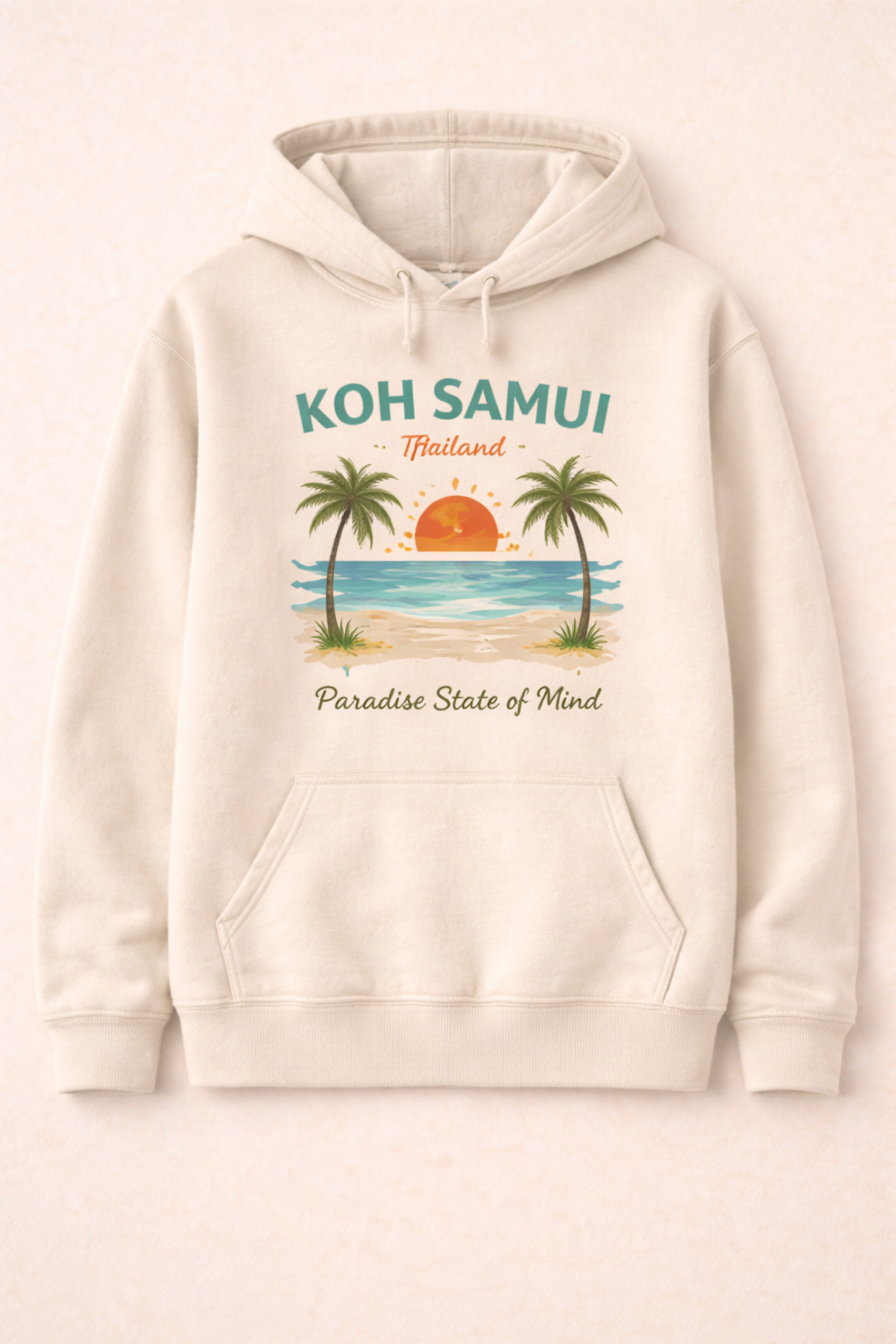 🌴 Koh Samui Vibes Hoodie – Dein Thailand Moment zum Anziehen