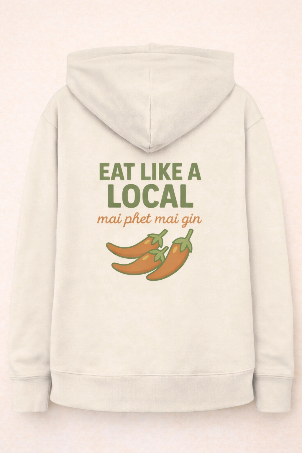 🔥 Eat Like a Local Hoodie – Streetfood Vibes aus Thailand