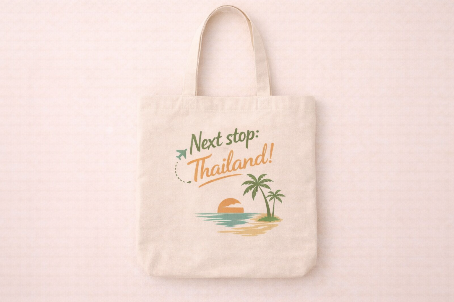 Next Stop Thailand Tote Bag – Travel Vibes Einkaufstasche | Nomavé