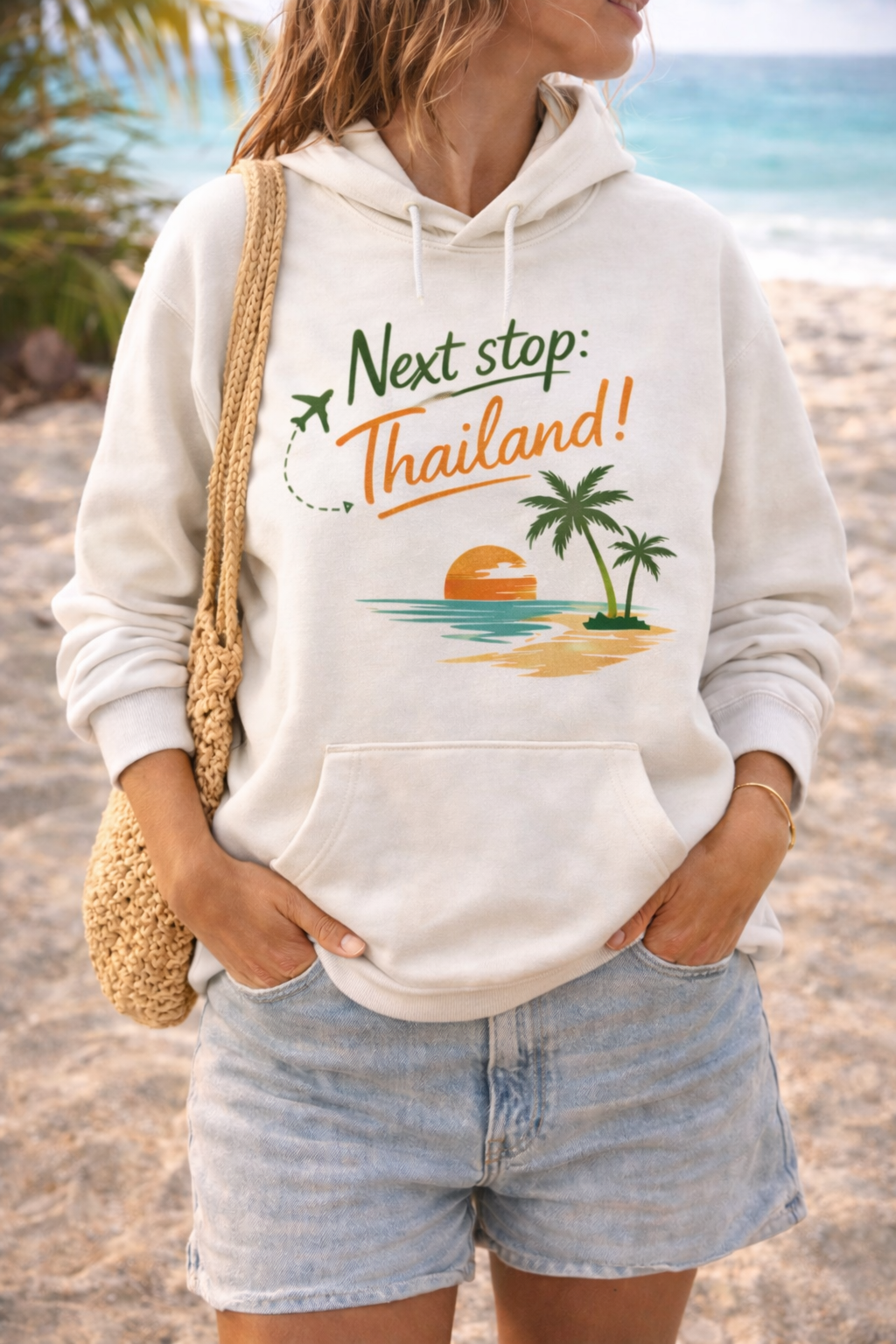 Next Stop Thailand Hoodie – Fernweh Travel Hoodie | Nomavé
