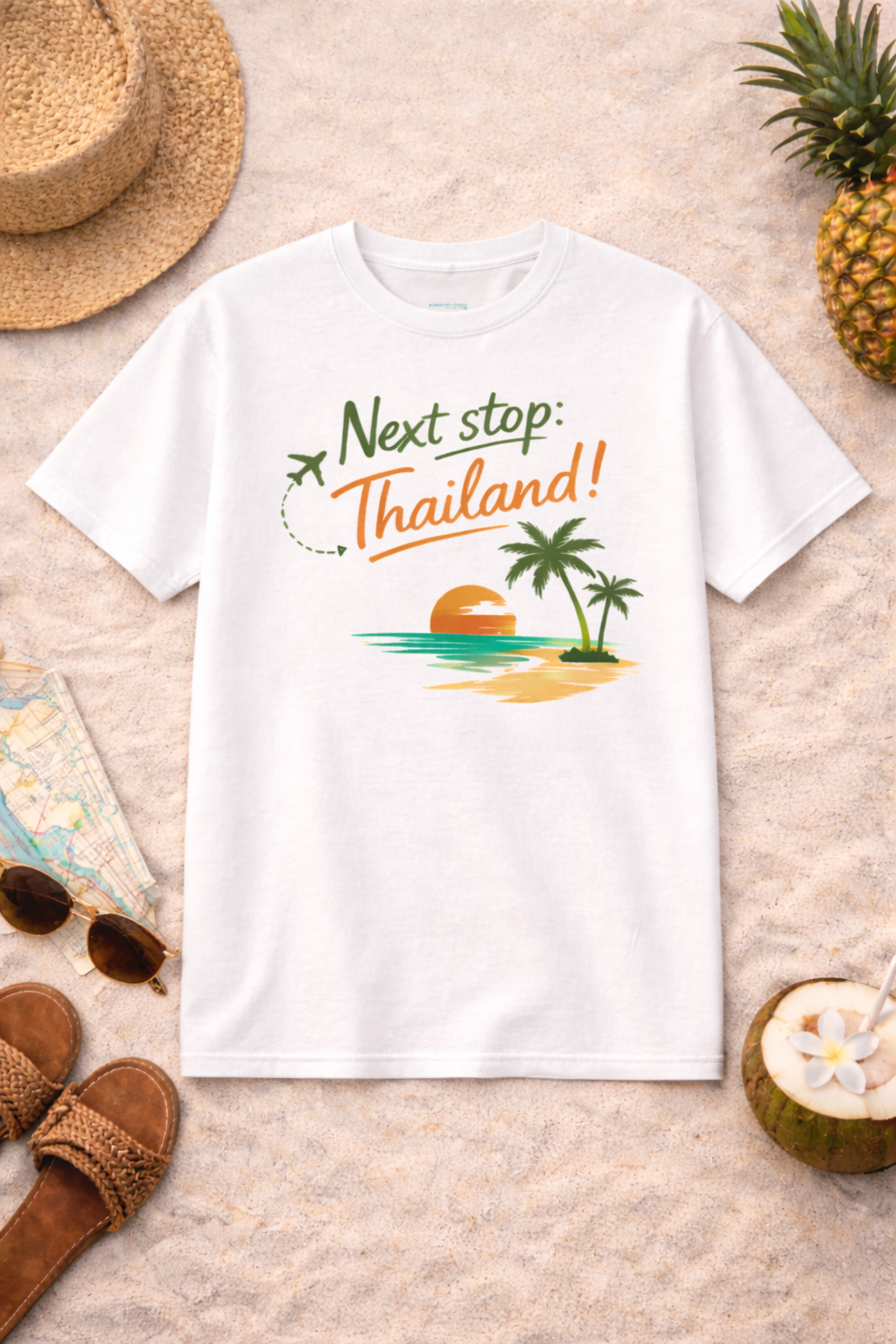 Next Stop Thailand T-Shirt – Reise Shirt Thailand | Nomavé