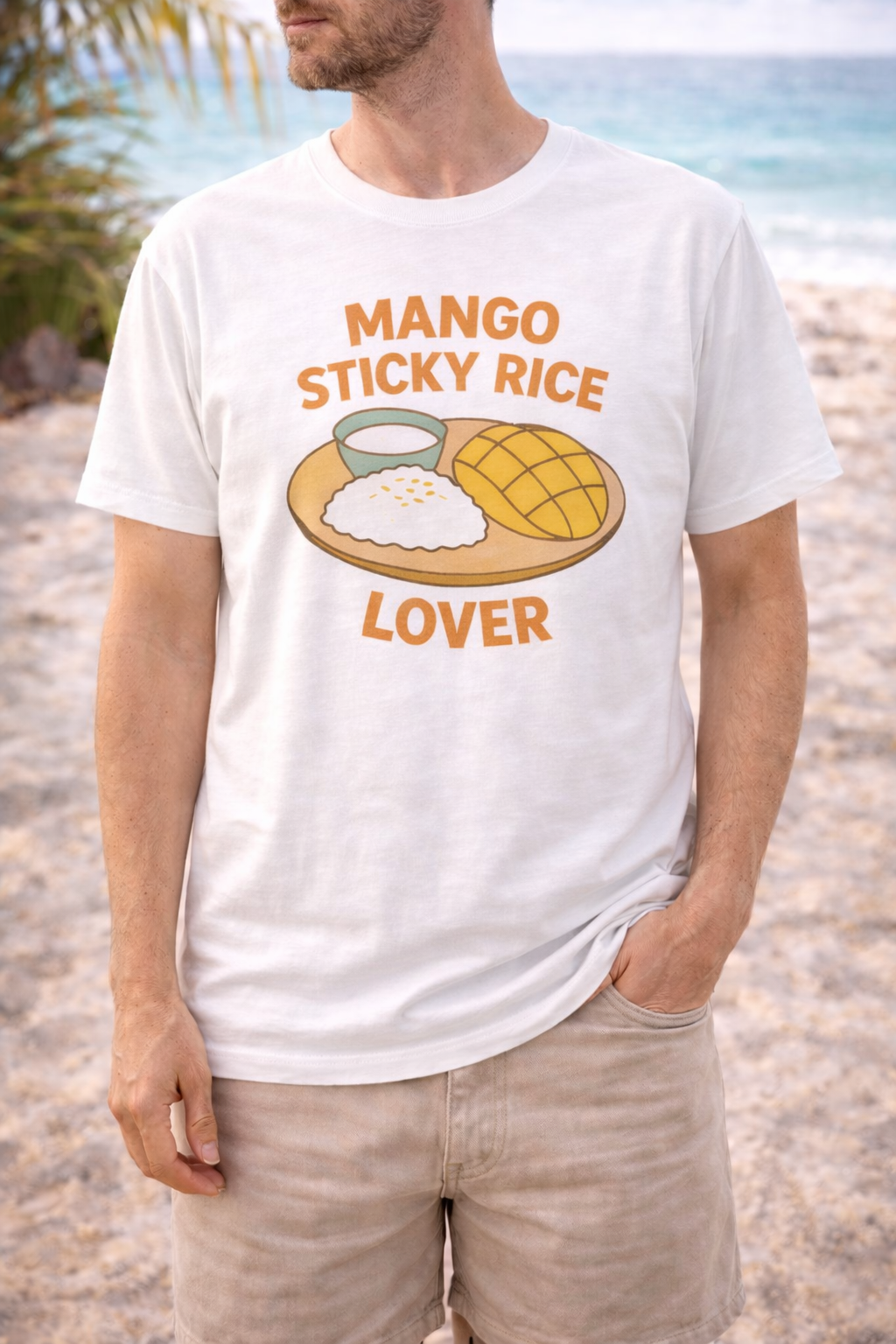 🥭 Mango Sticky Rice Shirt – Sommer Feeling aus Thailand