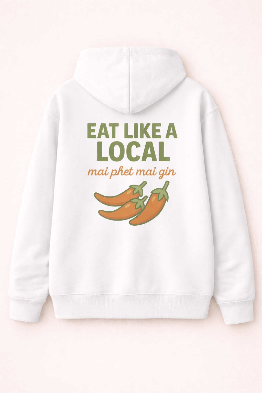 🔥 Eat Like a Local Hoodie – Streetfood Vibes aus Thailand