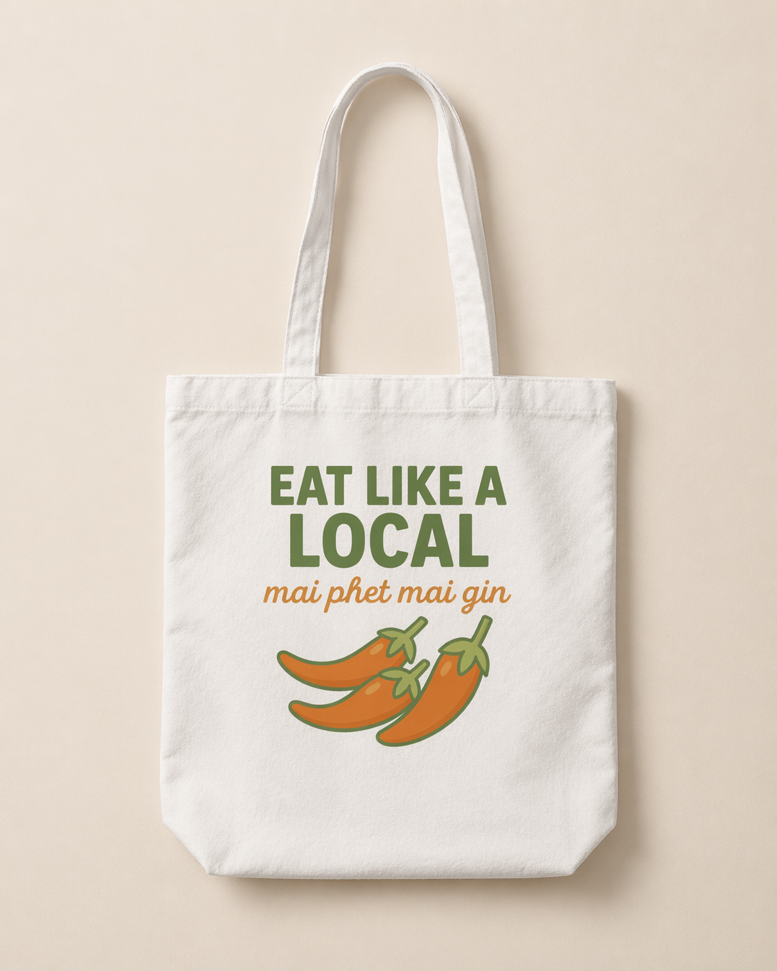 Eat Like a Local Tote Bag – Thailand Streetfood Tasche