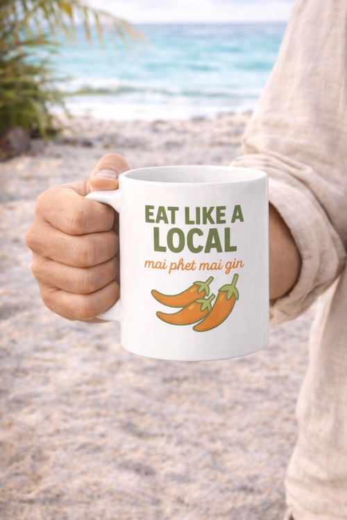 Eat Like a Local Tasse – Thailand Streetfood Geschenk
