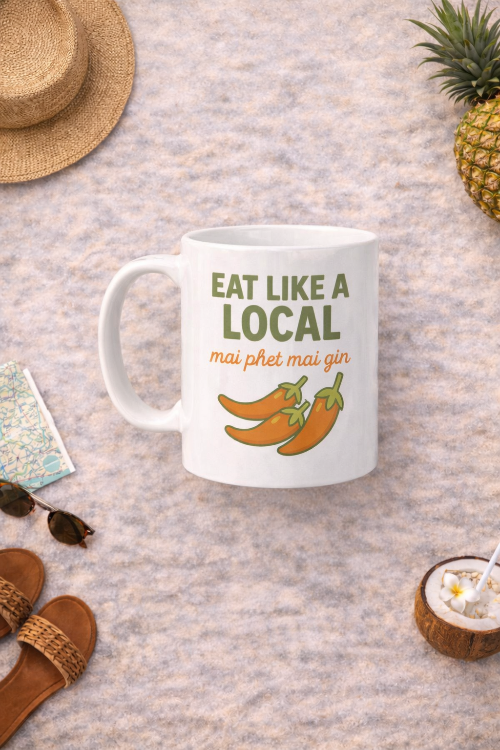 Eat Like a Local Tasse – Thailand Streetfood Geschenk