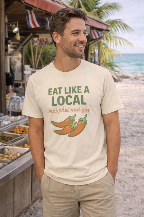 Eat Like a Local T-Shirt – Thai Chili Streetfood Shirt