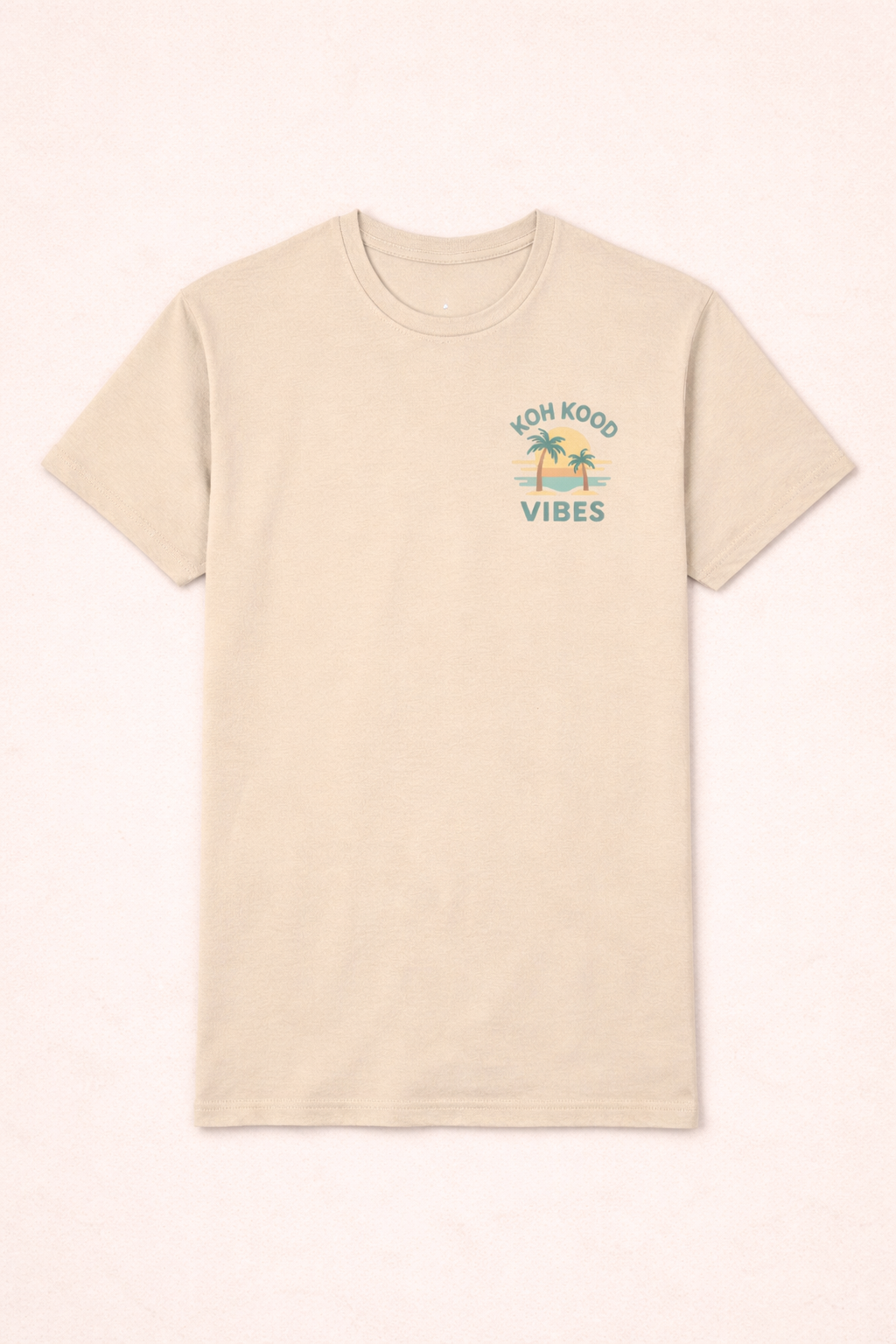 Koh Kood Vibes T-Shirt – Minimal Front Print Thailand Shirt