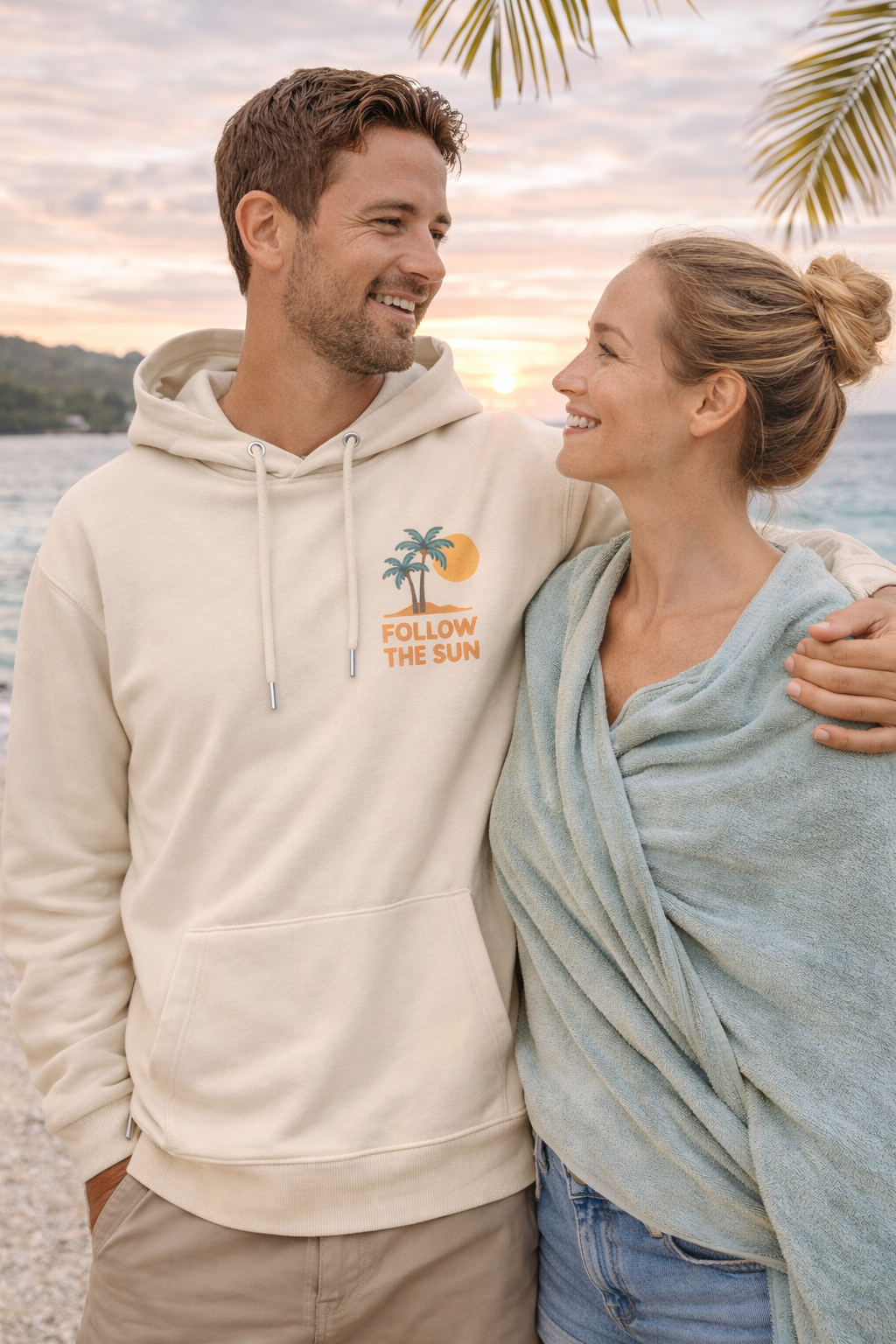 Follow the Sun Hoodie – Tropical Travel Hoodie | Summer Vibes