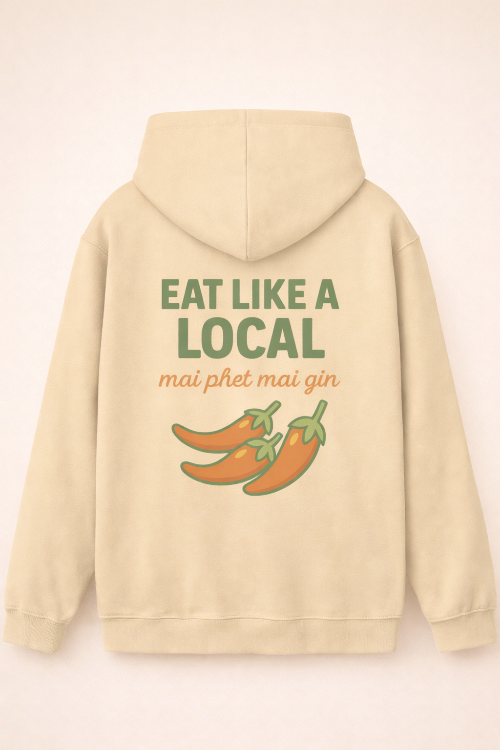 🔥 Eat Like a Local Hoodie – Streetfood Vibes aus Thailand