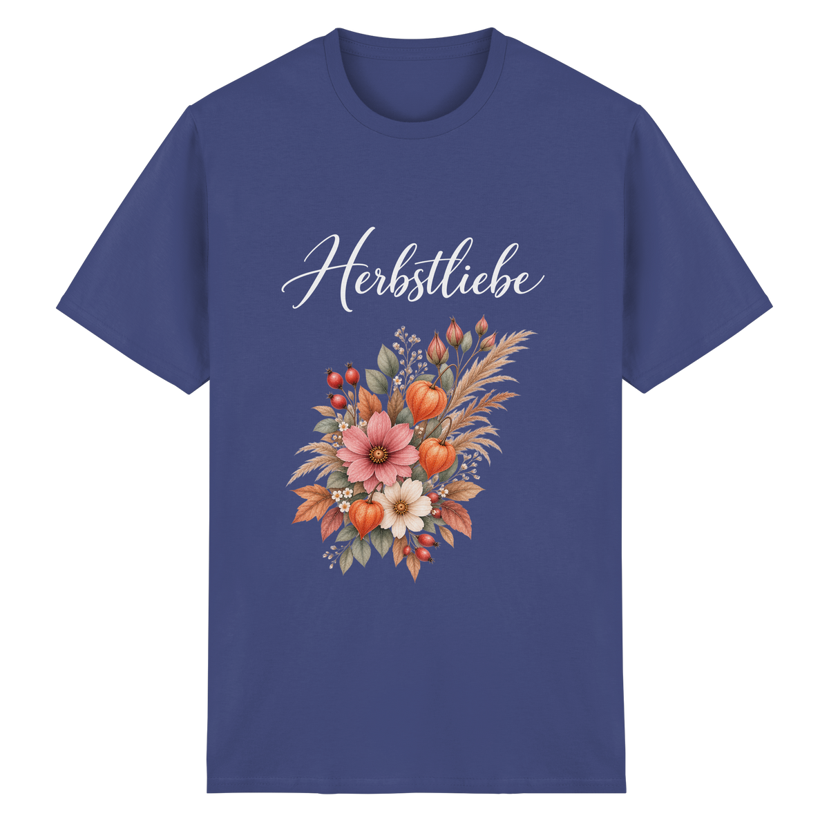 Autumn Garden – Dark Edition – Essential T-Shirt – Vorderansicht in purple