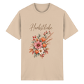 Autumn Garden – Helle Edition – Essential T-Shirt – Vorderansicht in natural