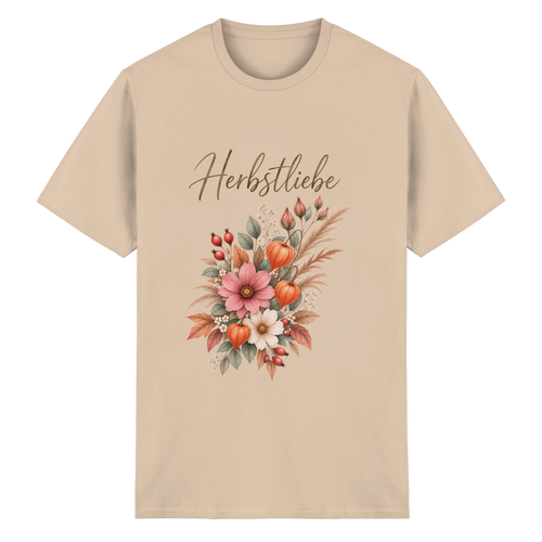 Autumn Garden – Helle Edition – Essential T-Shirt – Vorderansicht in natural