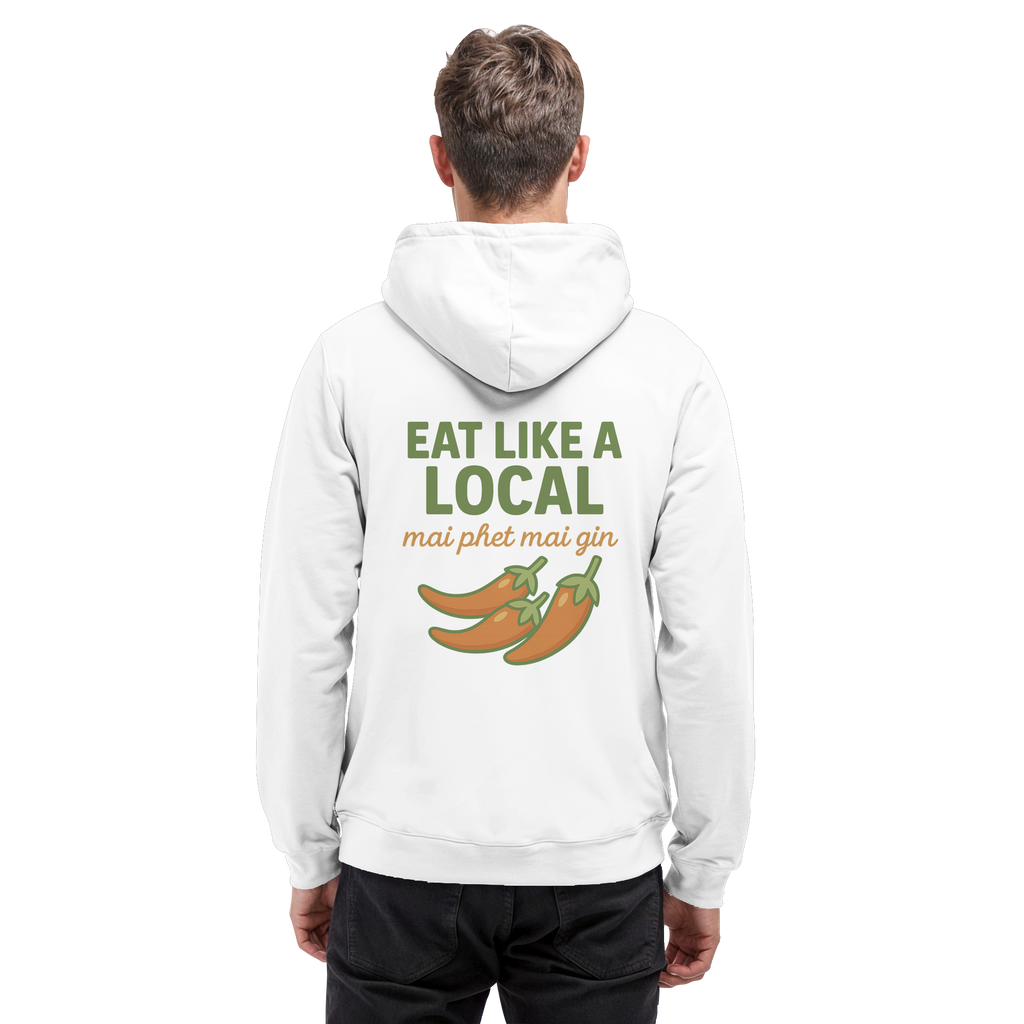 at Like a Local – Thai Food Design | „mai phed mai gin“ Chili Hoodie - Basic Unisex Hoodie