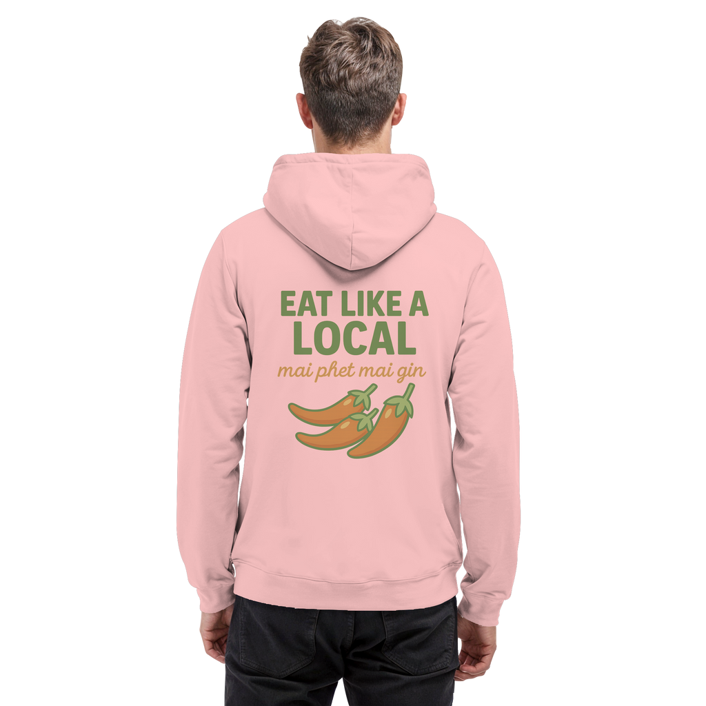 at Like a Local – Thai Food Design | „mai phed mai gin“ Chili Hoodie - Basic Unisex Hoodie