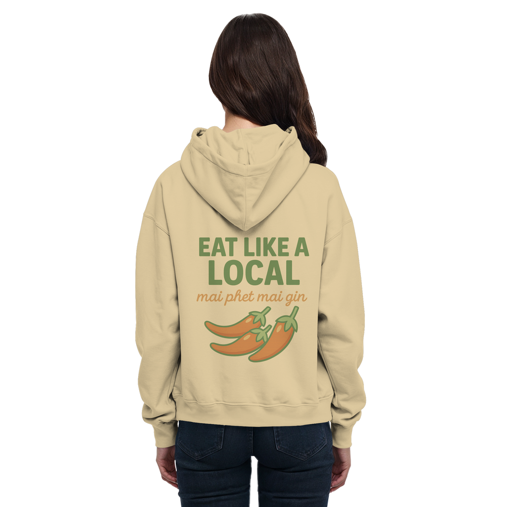 at Like a Local – Thai Food Design | „mai phed mai gin“ Chili Hoodie - Basic Unisex Hoodie