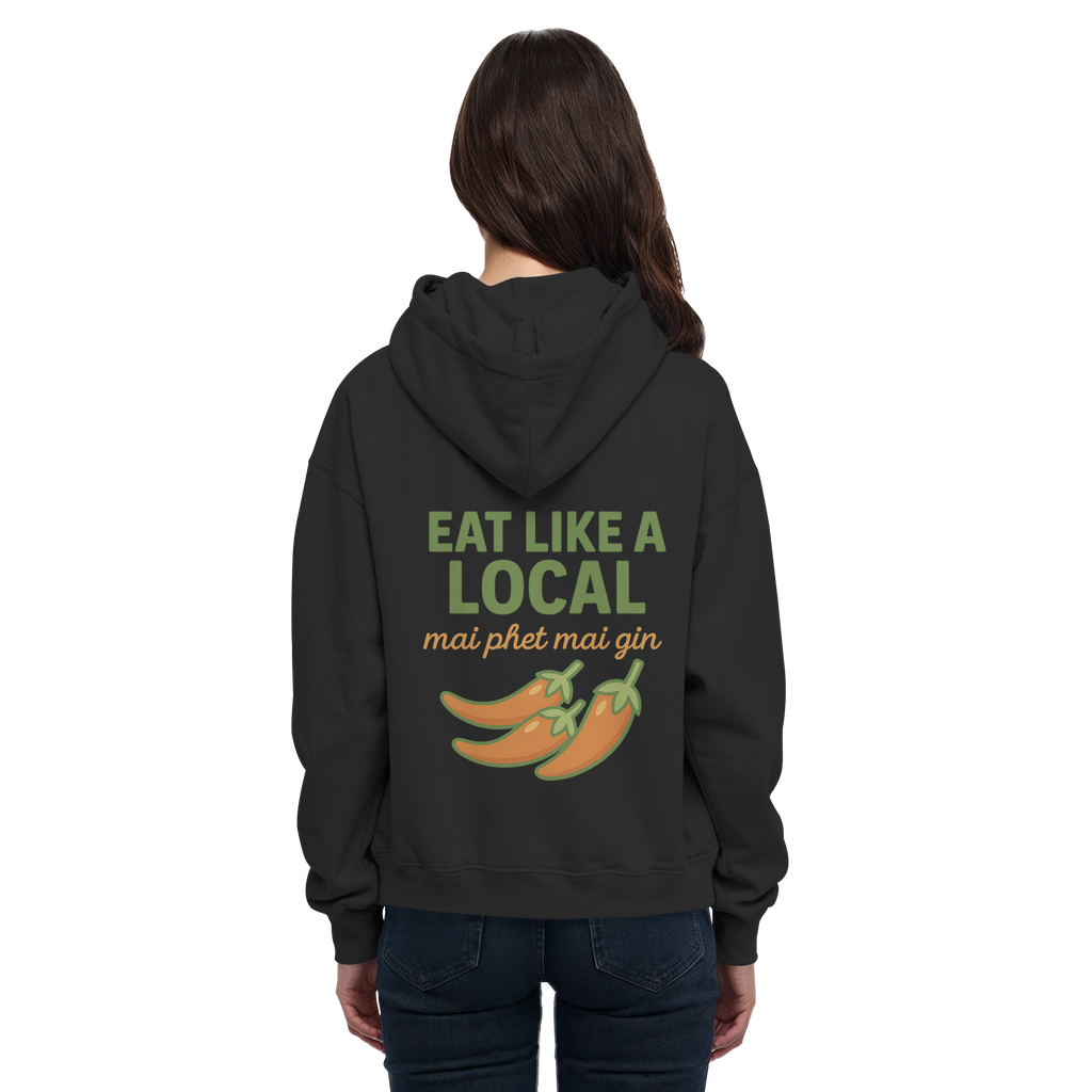 at Like a Local – Thai Food Design | „mai phed mai gin“ Chili Hoodie - Basic Unisex Hoodie