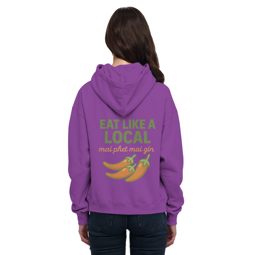 at Like a Local – Thai Food Design | „mai phed mai gin“ Chili Hoodie - Basic Unisex Hoodie