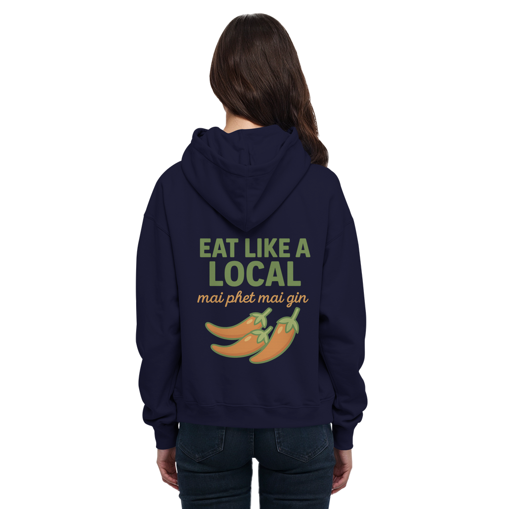 at Like a Local – Thai Food Design | „mai phed mai gin“ Chili Hoodie - Basic Unisex Hoodie