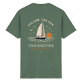 Follow-the-sun-dark-edition-backprint - Essential T-Shirt