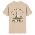 Priwall - Follow The Sun - Backprint - Essential T-Shirt