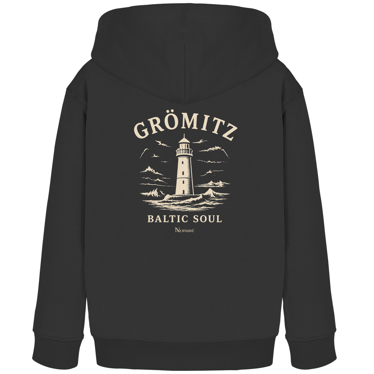 Grömitz Baltic Soul - Ostsee Kinder Bio Hoodie Kapuzenpullover
