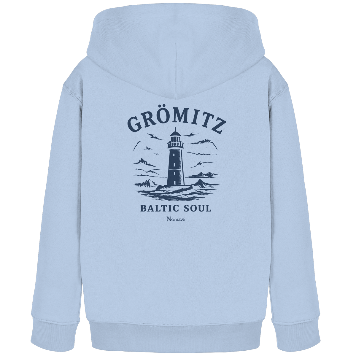 Grömitz Baltic Soul - Ostsee Kinder Bio Hoodie