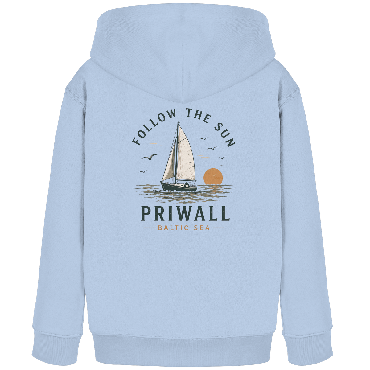 Priwall - Follow the sun - Kollektion - Kids Organic Hoodie