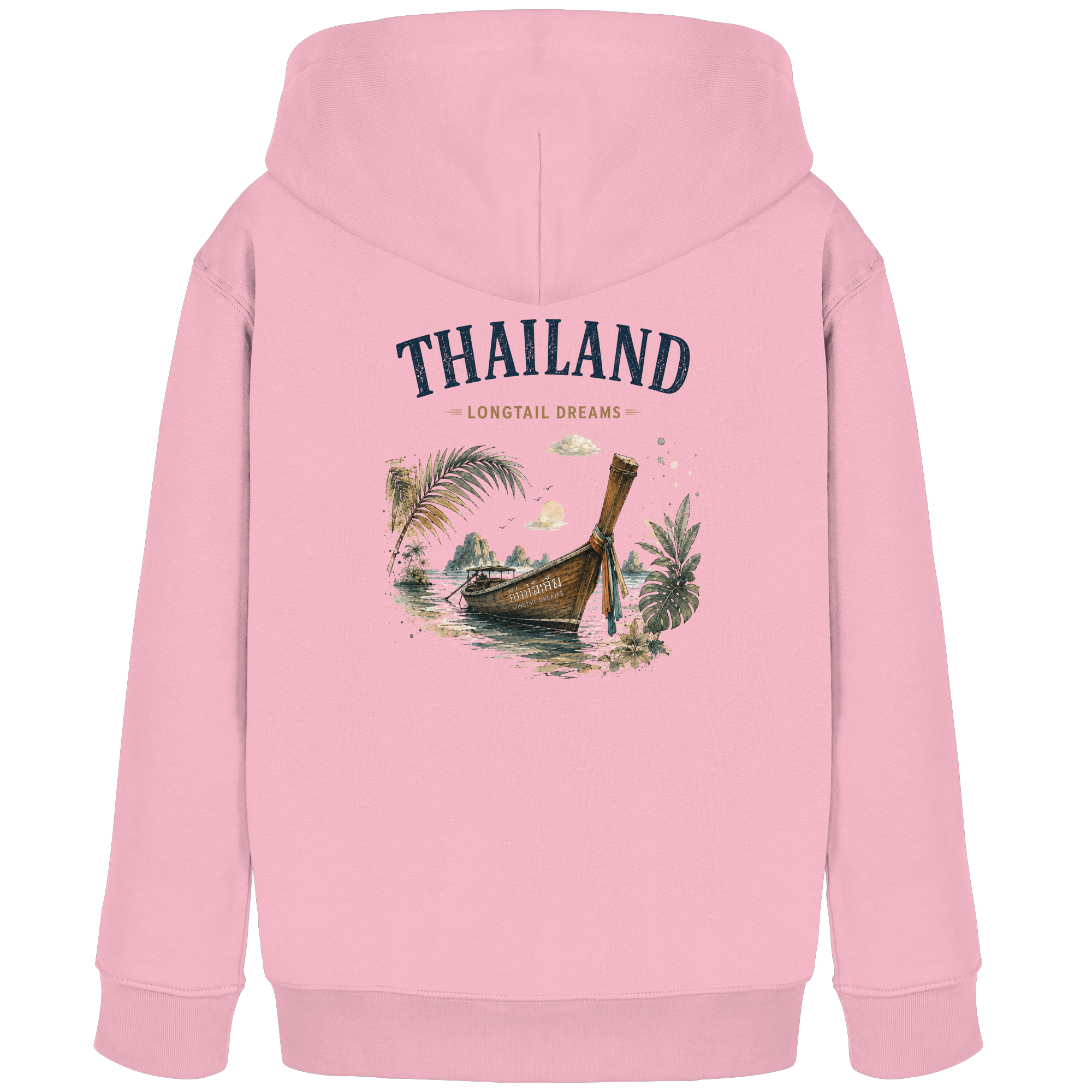 Thailand-Longtail-Dreams-Light-Edition - Kids Organic Hoodie
